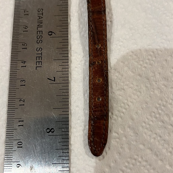 Brighton Brown Silvertone Leather Bracelet - Picture 4 of 5